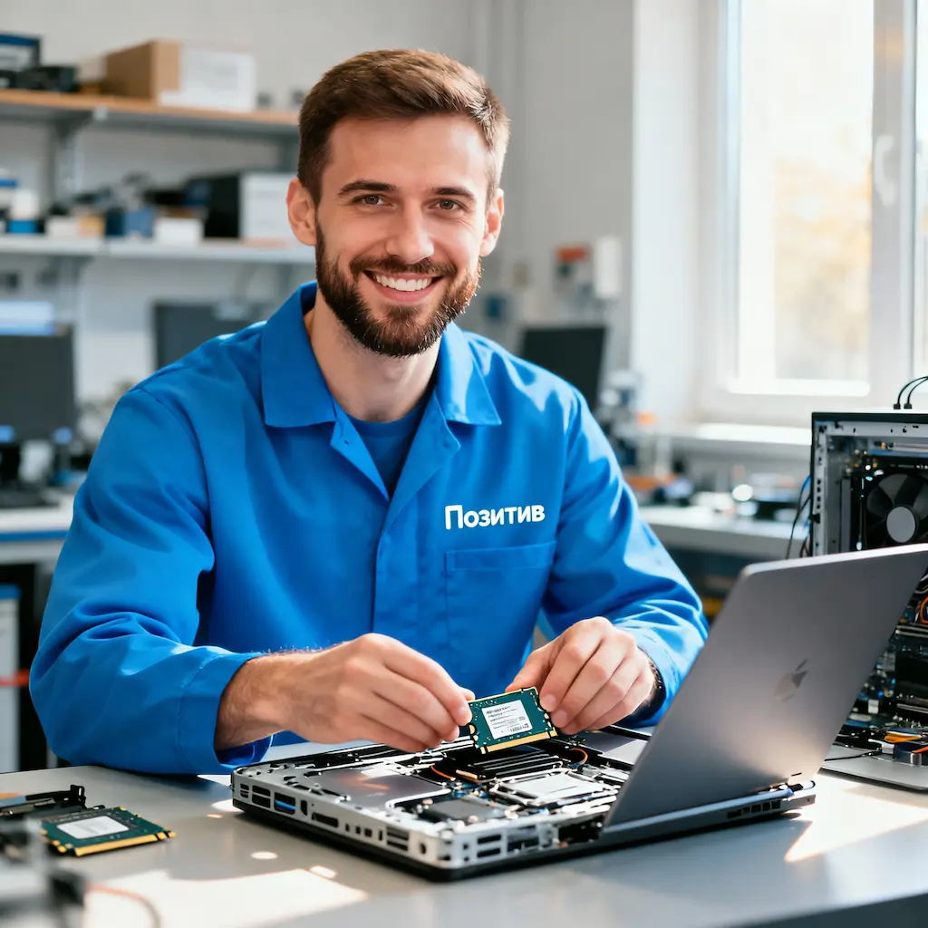 заменить HDD на SSD на ноутбуке в Богородске
