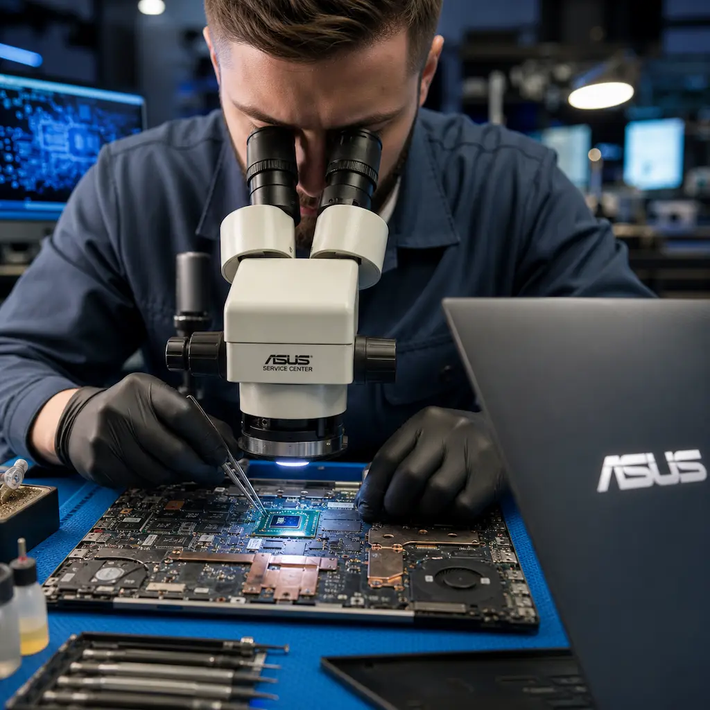 Замена видеокарты ноутбука Asus в Богородске