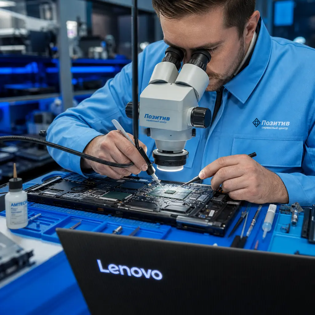 Замена видеокарты ноутбука Lenovo в Богородске