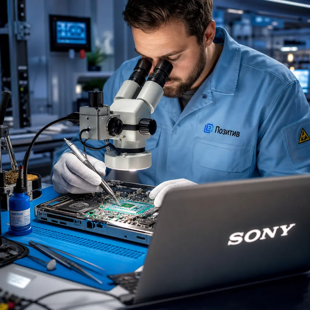 Замена видеокарты ноутбука Sony в Богородске