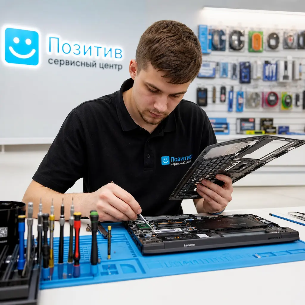 заменить клавиатуру на ноутбуке Lenovo в Богородске