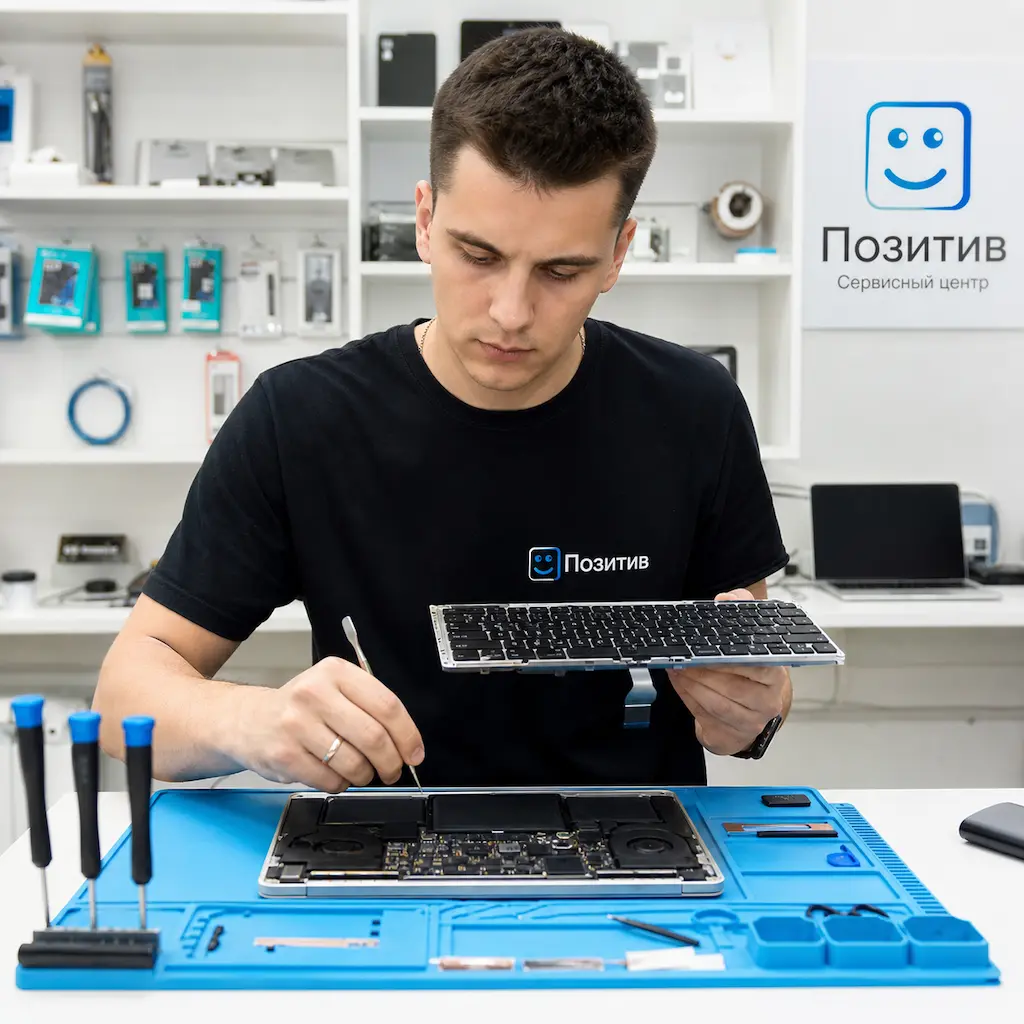 заменить клавиатуру на Apple Macbook в Богородске
