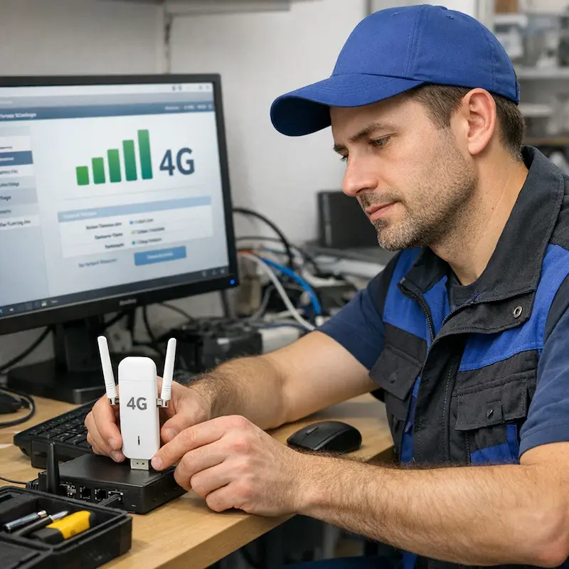 Настройка LTE модема в Богородске