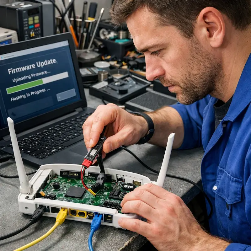 Обновление прошивки роутера в Богородске