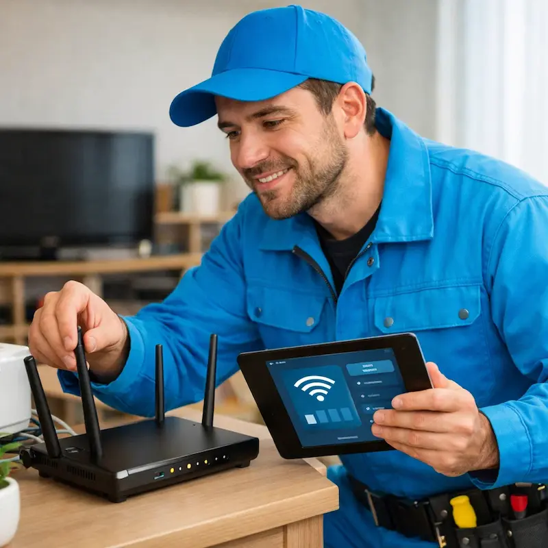 Настройка Wi-Fi для квартиры, дома и офиса в Богородске