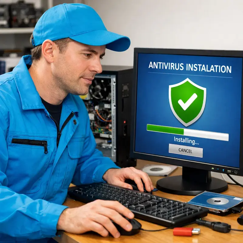 Установка антивируса на ноутбук в Богородске